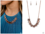 Sunburst Season - Copper Necklace