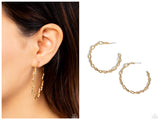 Haute Helix - Gold Hoop Earring