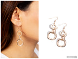 Metro Machinery - Gold Earring