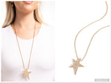 Patriotic Performer - Gold Necklace