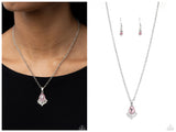 Fancy Fringe - Pink Necklace