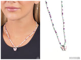 Soaring Shell - Pink Necklace