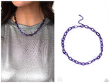 Exuberant Encore - Purple Necklace