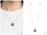 Daisy Diva - Purple Necklace