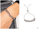 Intertwined Illusion - Purple Bracelet