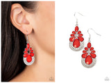 Beachfront Formal - Red Earring