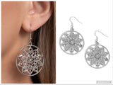 Garden Allure - Silver Earring