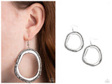 Scintillating Shareholder - Silver Earring