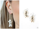 Pebble Palette - White Earring
