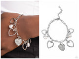 GLOW Your Heart - White Bracelet