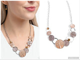 Forest Fling - Brown Necklace