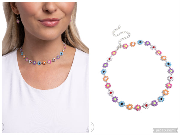 Floral Falsetto - Multi Choker