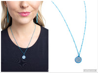 Bejeweled Basic - Blue Necklace