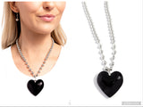 Romantic Residence - Black Necklace