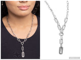 Refined Rebel - White Necklace