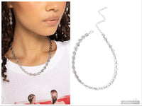 Abstract Advocate - Silver Choker