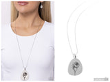 Sunflower Shift - Silver Necklace
