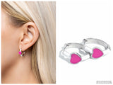 Open-Hearted Headline - Multi Hoop Earring