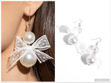Elegance Ease - White Earring