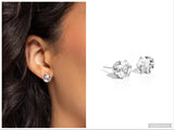 Breathtaking Birthstone - White Post Earring