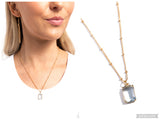 Suave Simplicity - Blue Necklace