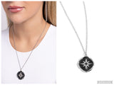 Soaring Stars - Black Necklace