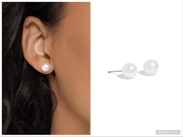 Breathtaking Birthstone - White Post Earring