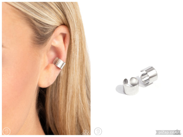 Seize the Chicness - Silver Cuff Earring