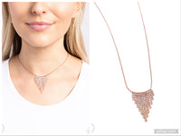 Chandelier Cadenza - Copper Necklace