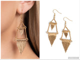 Greco Grotto - Gold Earring