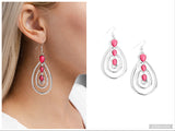 Sweat and TIERS - Pink Earring