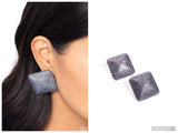 Commercially Corporate - Silver Post Earring