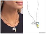 Seahorse Shimmer - Yellow Necklace