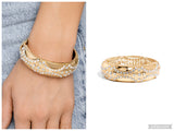 Draped in Decadence - Gold Bracelet