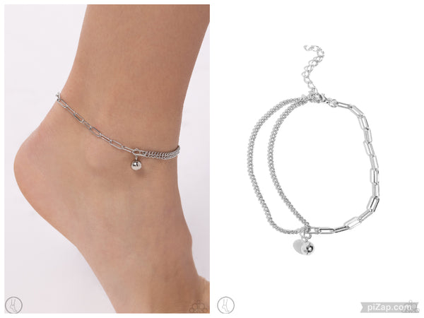 Solo Sojourn - Silver Anklet