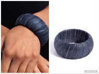 Denim Delight - Blue Bracelet