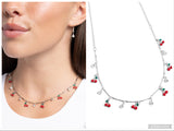California Cherries - Red Necklace