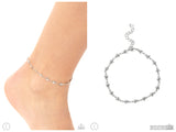 Starry Swing Dance - Silver Anklet