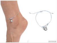 Oyster Overture - Blue Anklet