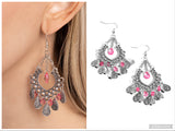 Musical Gardens - Pink Earring