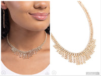 Daring Decadence - Gold Choker