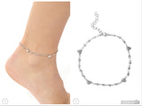 Highlighting My Heart - Silver Anklet