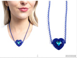 Locket Leisure - Blue Necklace