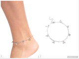 A SMILE A Minute - Silver Anklet