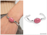 Striped Sensation - Pink Bracelet