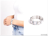 Presidential Perfection - White Bracelet