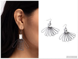 Factory Flair - Black Earring