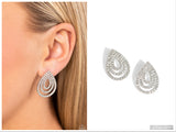 Red Carpet Reverie - White Post Earring