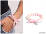 Ribbon Rarity - Pink Bracelet