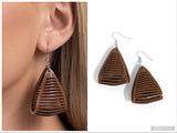In and OUTBACK - Brown Earring